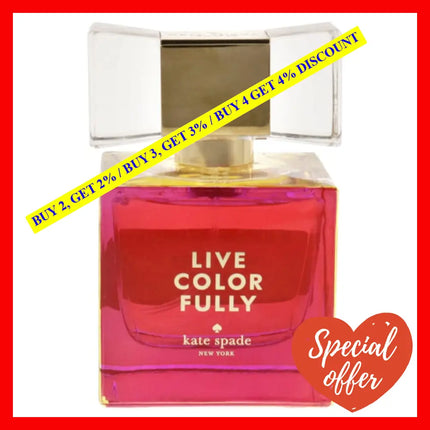 Live Colorfully By Kate Spade For Women - 1.7 Oz Edp Spray (Tester)
