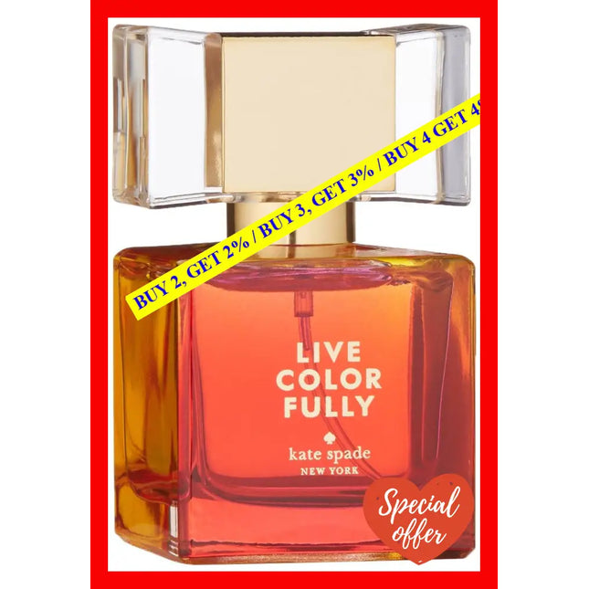 Live Colorfully By Kate Spade For Women - 1 Oz Edp Spray