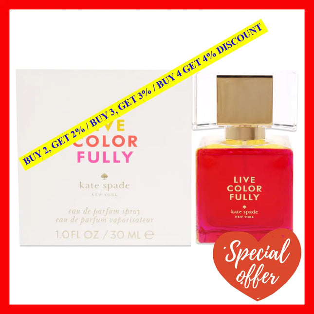 Live Colorfully By Kate Spade For Women - 1 Oz Edp Spray