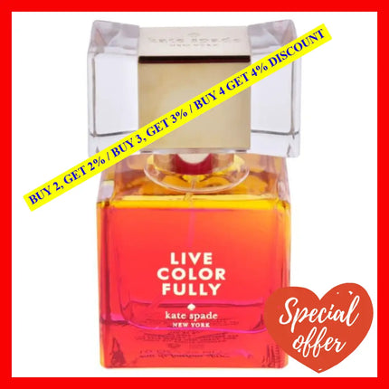 Live Colorfully By Kate Spade For Women - 1 Oz Edp Spray (Tester)