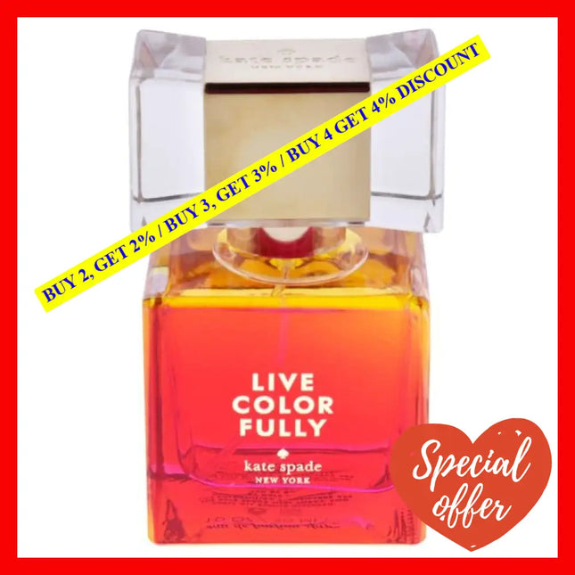 Live Colorfully By Kate Spade For Women - 1 Oz Edp Spray (Tester)