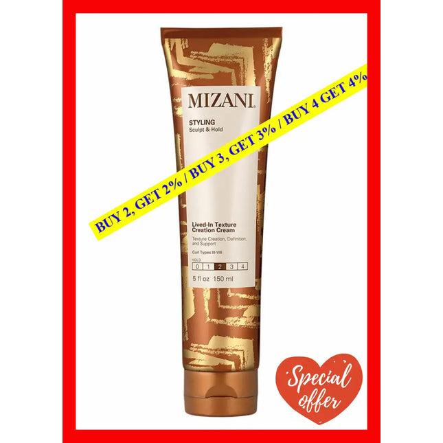 Lived-In Texture Creation Cream By Mizani For Unisex - 5 Oz
