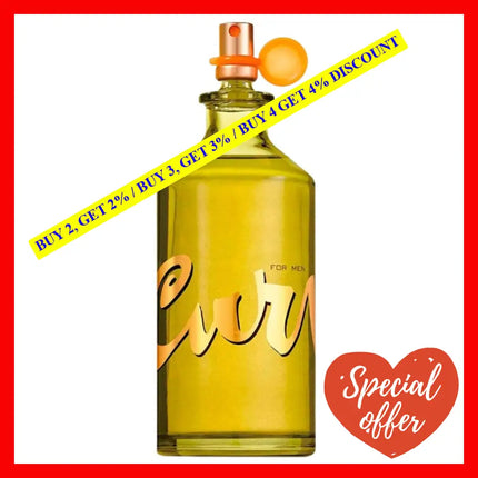 Liz Claiborne Curve For Men Eau De Toilette 6.8 Oz 200 Ml Spray Men