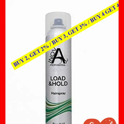 Load And Hold Hairspray - Firm By Inova Professional For Unisex 10 Oz Hair Spray