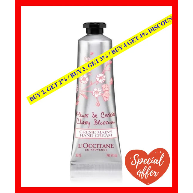 Loccitane Cherry Blossom Hand Cream 30 Ml For Women - 3253581754085