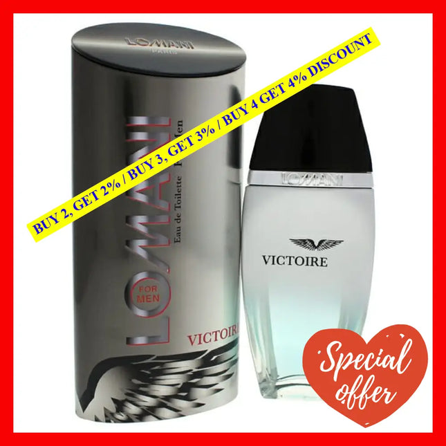 Lomani Victoire By For Men - 3.3 Oz Edt Spray