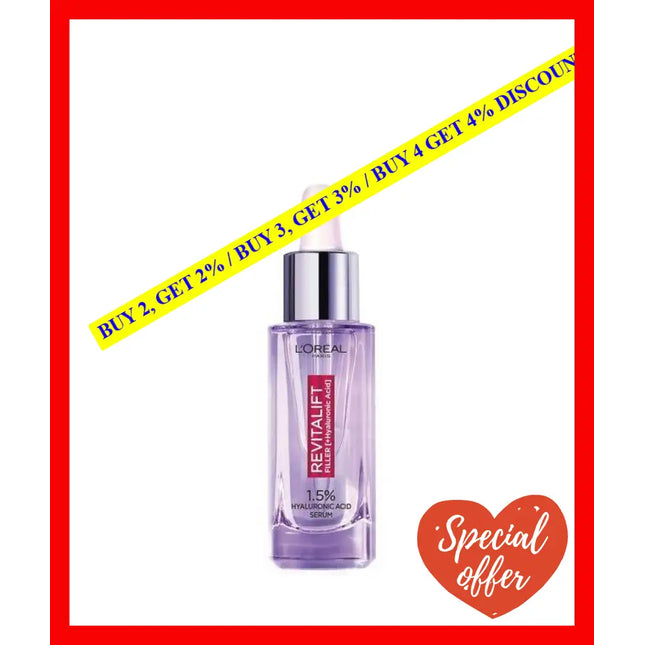 Loreal Paris Revitalift Hyaluronic Acid Anti-Wrinkle Serum 30 Ml - 3600523873845
