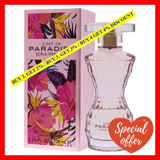 Lost In Paradise By Sofia Vergara For Women - 3.4 Oz Edp Spray
