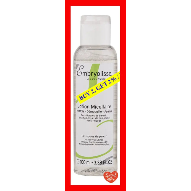 Lotion Micellaire By Embryolisse For Women - 3.38 Oz