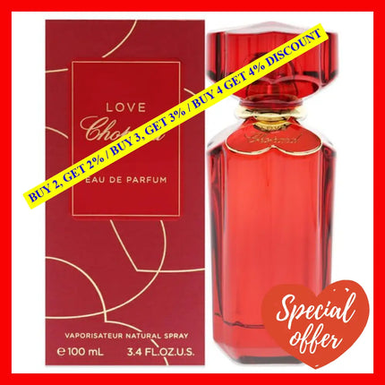 Love By Chopard For Women - 3.4 Oz Edp Spray