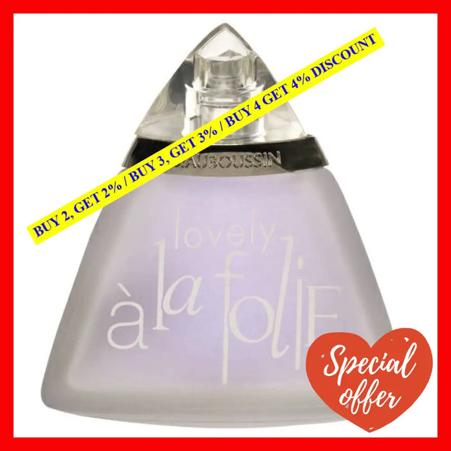 Lovely A La Folie By Mauboussin For Women - 3.4 Oz Edp Spray (Tester)