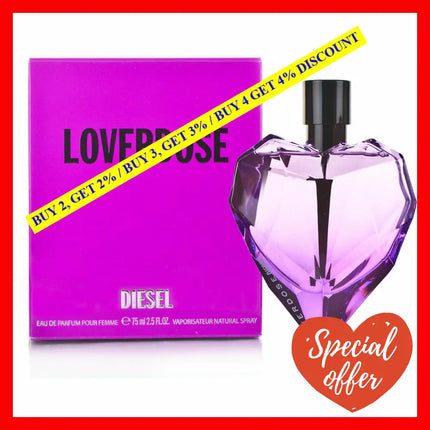 Loverdose By Diesel For Women - 2.5 Oz Edp Spray