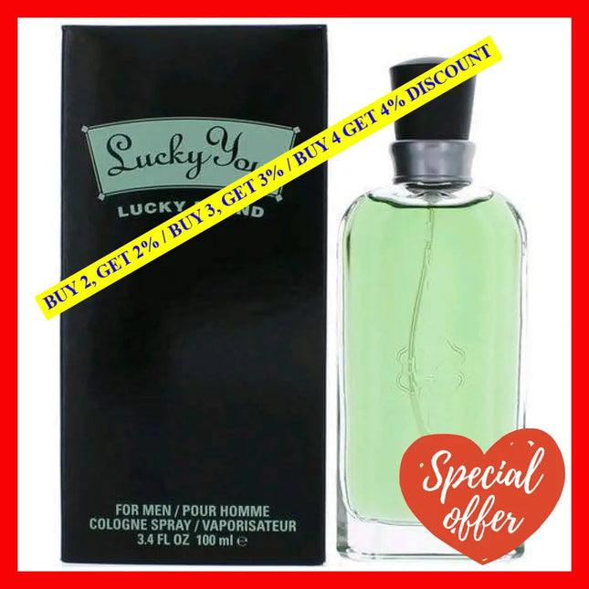 Lucky You By Liz Claiborne For Men - 3.4 Oz Edc Spray