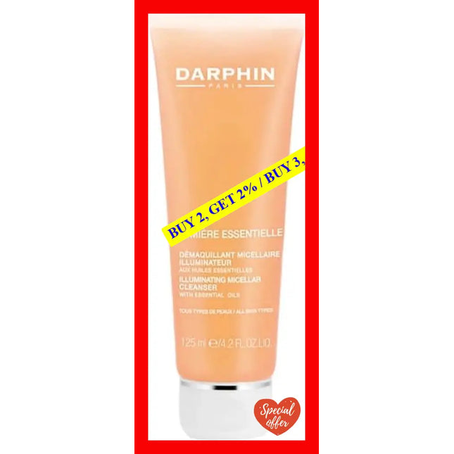 Lumiere Essentielle Illuminating Micellar Cleanser By Darphin For Unisex - 4.2 Oz