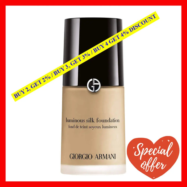 Luminous Silk Foundation - # 6 Medium/Warm By Giorgio Armani For Women 1 Oz