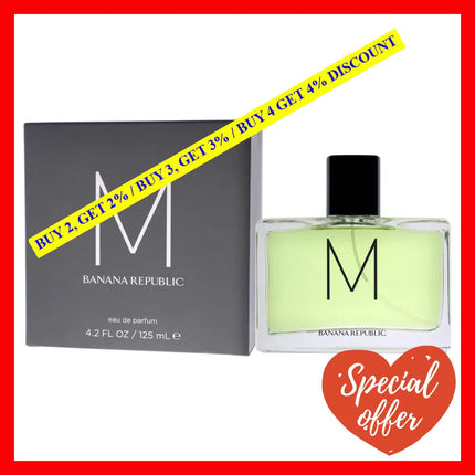 M By Banana Republic For Men - 4.2 Oz Edp Spray