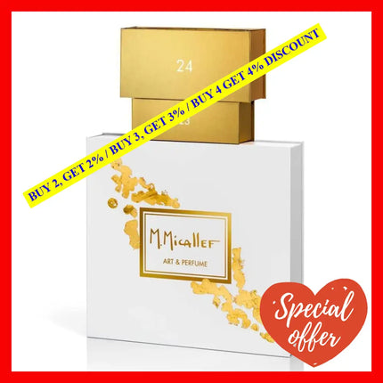 M. Micallef Advent Calendar Ylang In Gold 2023 30Ml Nectar Goldand 23 X 10 Flagship Eau De Parfum