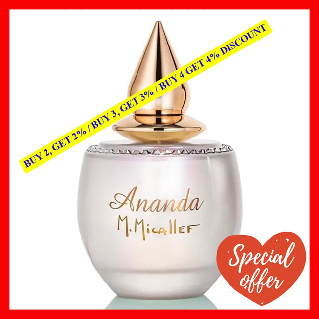 M. Micallef Ananda Special Edition 3.4 Oz-100Ml Edp Spray Oz / 100 Ml