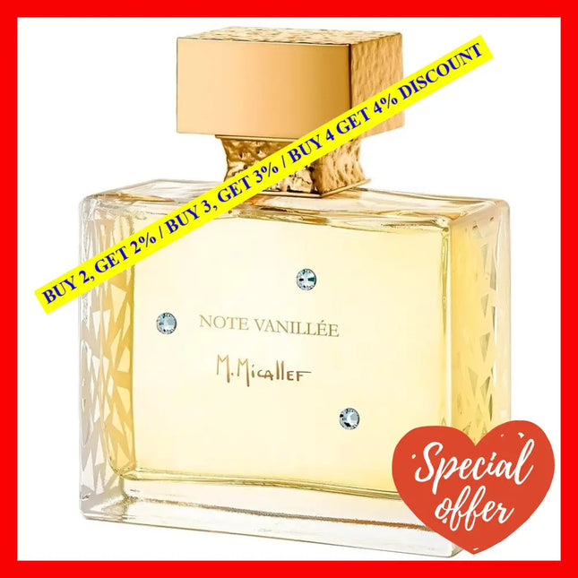 M. Micallef Note Vanillee Edp Spray 3.4Oz-100Ml