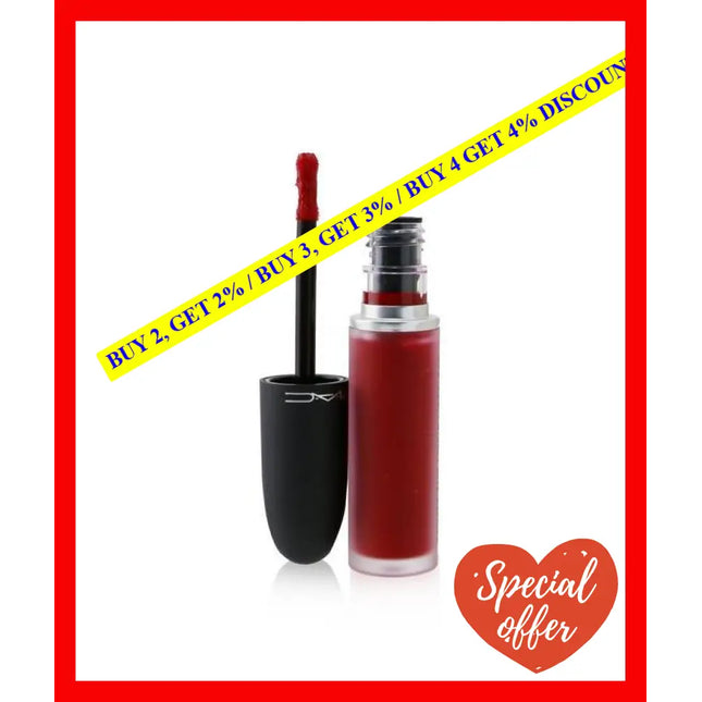 Mac Ladies Powder Kiss Liquid Lipcolour #987 Smash 5 Ml - 773602567843