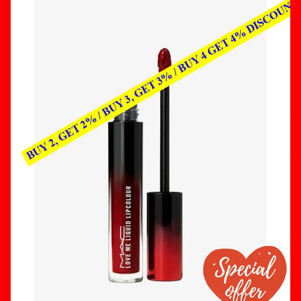 Mac Love Me Liquid Lipcolour #493 E For Effortless 3.1 Ml - 773602600007