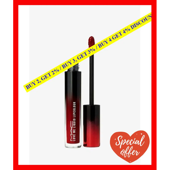 Mac Love Me Liquid Lipcolour #493 E For Effortless 3.1 Ml - 773602600007