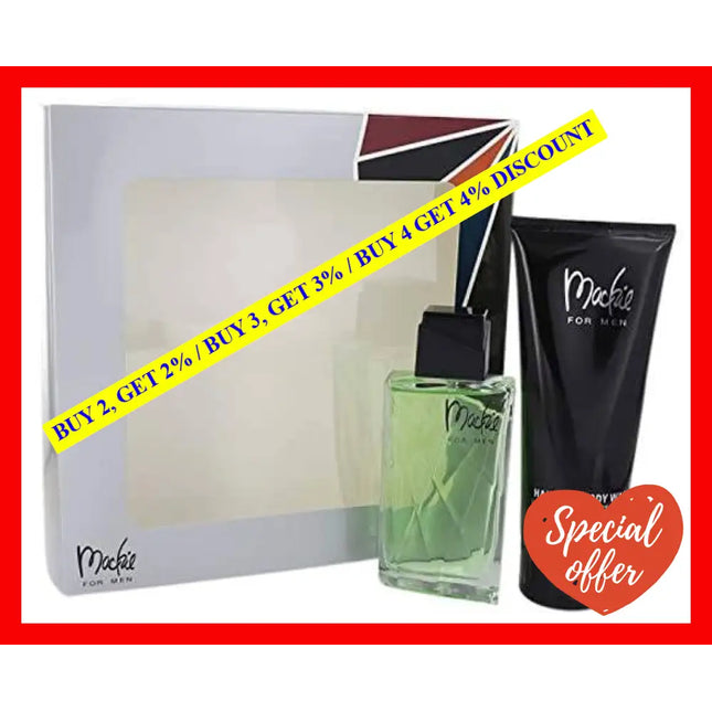 Mackie By Bob For Men - 2 Pc Gift Set 3.4Oz Edt Spray 6.7Oz Hair & Body Wash