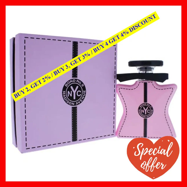 Madison Avenue By Bond No. 9 For Women - 3.4 Oz Edp Spray