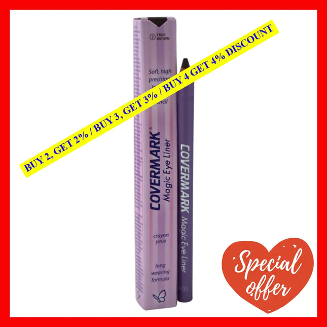Magic Eyeliner - # 2 True Brown By Covermark For Women 0.05 Oz