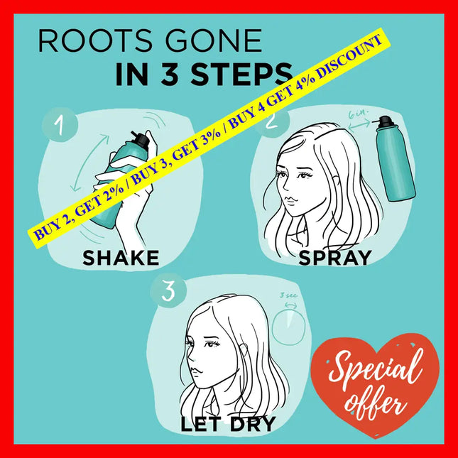 Magic Root Cover Up Temporary Gray Concealer Spray - Black By Loreal Professional For Women 2 Oz