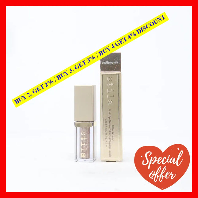 Magnificent Metals Glitter And Glow Liquid Eyeshadow - Smoldering Satin By Stila For Women 0.15 Oz