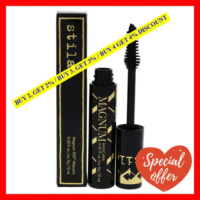 Magnum Xxx Mascara - Intense Black By Stila For Women 0.4 Oz