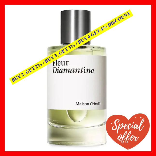Maison Crivelli Fleur Diamantine Eau De Parfum Spray 3.4Oz - 100Ml