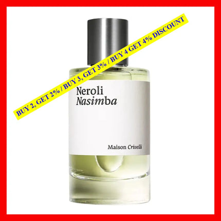 Maison Crivelli Neroli Nasimba Eau De Parfum Spray 3.4Oz - 100Ml