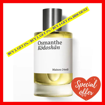 Maison Crivelli Osmanthe Kodoshan 3.4Oz -100Ml Eau De Parfum Spray