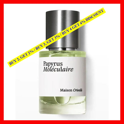 Maison Crivelli Papyrus Moleculaire Eau De Parfum Spray 1Oz - 30Ml