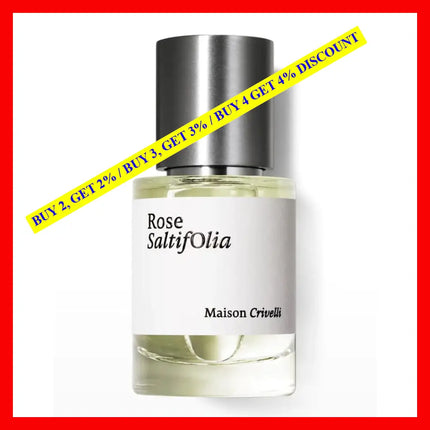 Maison Crivelli Rose Saltifolia Eau De Parfum Spray 1Oz - 30Ml