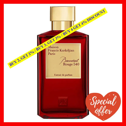 Maison Francis Kurkdjian Baccarat Rouge 540 Extrait Edp Spray 6.8 Oz 200Ml De Parfum