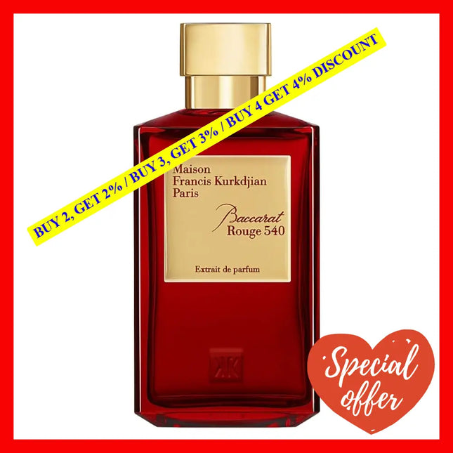 Maison Francis Kurkdjian Baccarat Rouge 540 Extrait Edp Spray 6.8 Oz 200Ml De Parfum