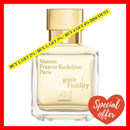 Maison Francis Kurkdjian Paris Gentle Fluidity Gold 70Ml /2.4 Oz Eau De Parfum Spray