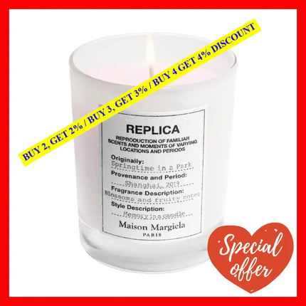 Maison Margiela Replica Springtime In A Park 5.82 Oz / 165 G Candle