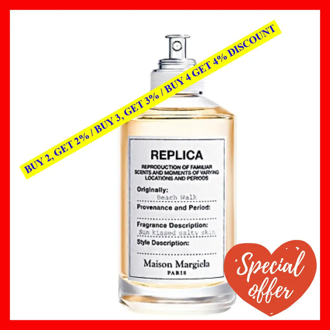 Maison Martin Margiela Replica Beach Walk (Tester) Eau De Toilette Spray For Women Unboxed