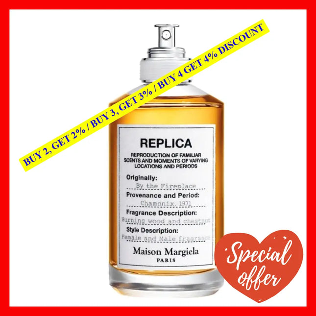 Maison Martin Margiela Replica By The Fireplace Eau De Toilette Spray 3.4Oz/100Ml