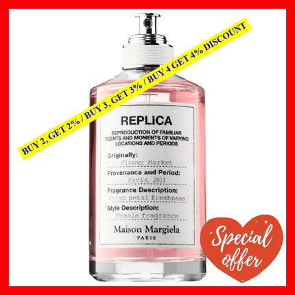 Maison Martin Margiela Replica Flower Market Eau De Toilette Spray 3.4Oz/100Ml