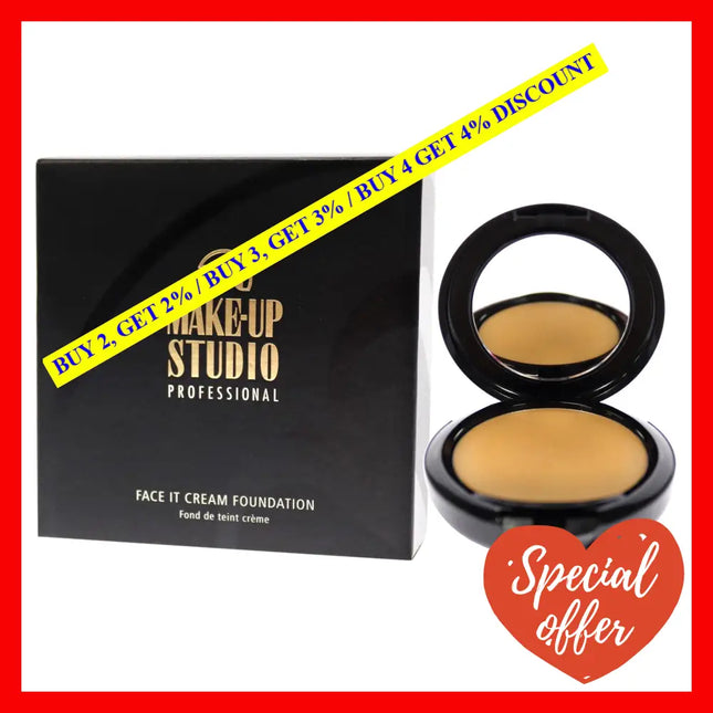 Make-Up Studio Professional Amsterdam Face It Cream Foundation - Yellow Beige Ph10028/Yb