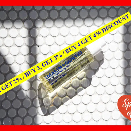 Malin + Goetz Facial Cleansing Oil Multitasking 2-In-1 Makeup Remover And Purifying Cleanser.