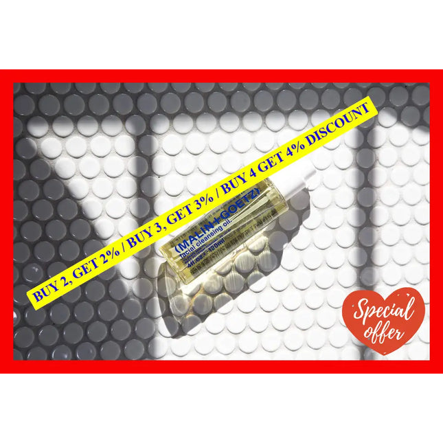 Malin + Goetz Facial Cleansing Oil Multitasking 2-In-1 Makeup Remover And Purifying Cleanser.