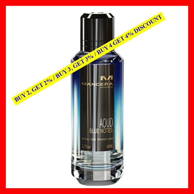 Mancera Aoud Blue Notes 2Oz-60Ml Eau De Parfum For Men And Women