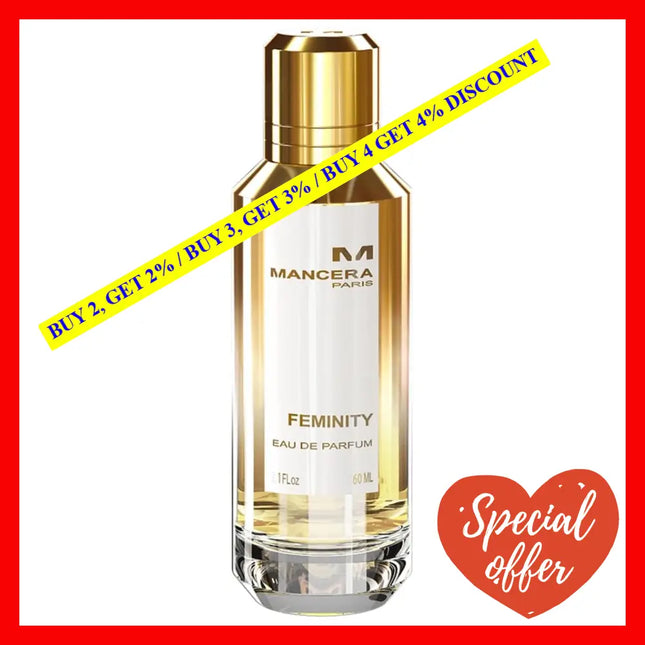 Mancera Feminity Perfume 2Oz-60Ml Eau De Parfum For Women