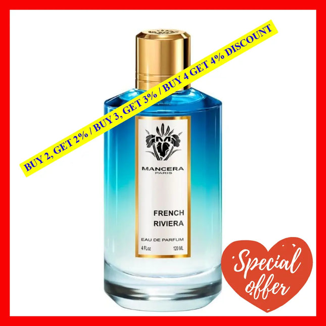 Mancera French Riviera 4.0Oz - 120Ml Edp Spray